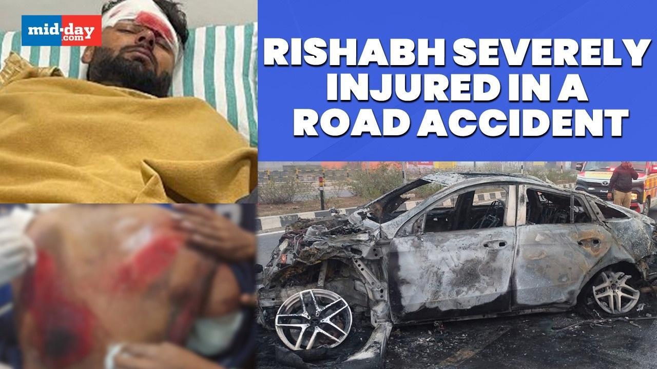 Rishabh Pant Severely Injured In Road Accident; Car Collides With Divider